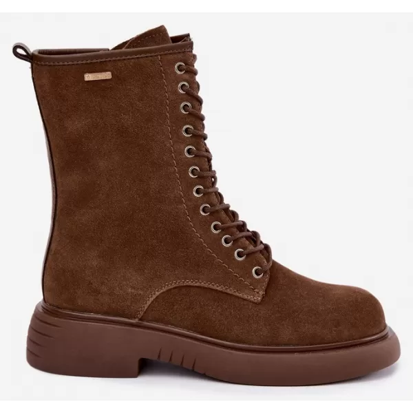 Дамски обувки BIG STAR SHOES UU274611 КАФЯВО/БЕЖОВО 