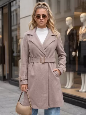 Дамско палто DSTREET NY0787 БЕЖОВО