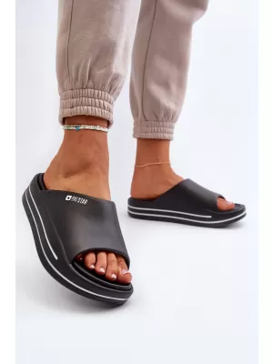 Дамски чехли BIG STAR SHOES NN274A037 ЧЕРЕН