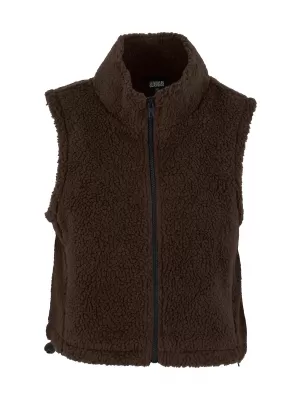 Дамски елек URBAN CLASSICS TB7087-00075 КАФЯВО