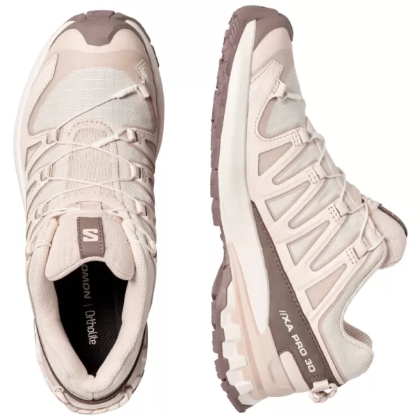  Дамски обувки SALOMON XA PRO 3D V9 LIFELONG L49153900 ТАПИОКА/ТАПИОКА/ЖЕЛЯЗО 