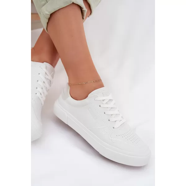  Дамски кецове BIG STAR SHOES TT274008 БЯЛО 