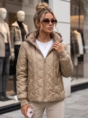 Дамско яке DSTREET TY5780 КАРАМЕЛ
