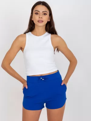 Дамски шорти BASIC FEEL GOOD AP-SN-119.07 ТЪМНО СИНЬО