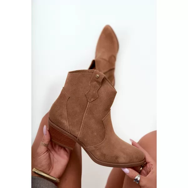  Дамски боти до глезена BIG STAR SHOES TT274953 СИНЬО 