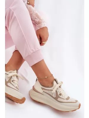 Дамски обувки BIG STAR SHOES TT274571 БЕЖОВО