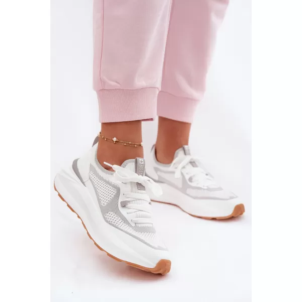  Дамски обувки BIG STAR SHOES TT274570 БЯЛО 