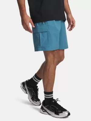 Мъжки шорти UNDER ARMOUR VIBE WOVEN CARGO SHORT 1386560-466 СИНЬО