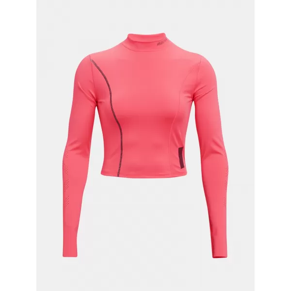  Дамска тениска UNDER ARMOUR UA RUN ANYWHERE LASER LS 1365641-819 РОЗОВО 