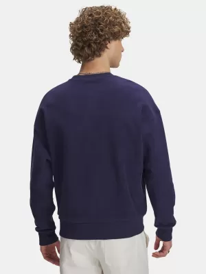 Мъжки суичър UNDER ARMOUR ICON REV TERRY CREW 6003942-403 СИНЬО