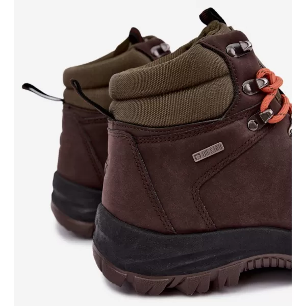  Мъжки трекинг обувки BIG STAR SHOES UU174195 ТЪМНО КАФЯВО 