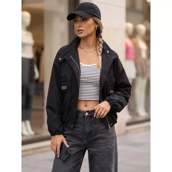  Дамско яке DSTREET TY6023 ЧЕРЕН 