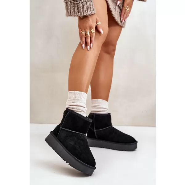  Дамски обувки BOTO NN605 ЧЕРЕН 