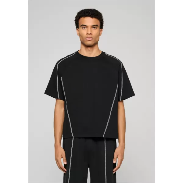  Мъжка тениска URBAN CLASSICS TB8438-00007 ЧЕРЕН 
