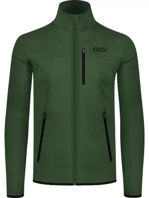 Мъжки суичър powerfleece NORDBLANC MORASS NBSFM8335 ЗЕЛЕНО