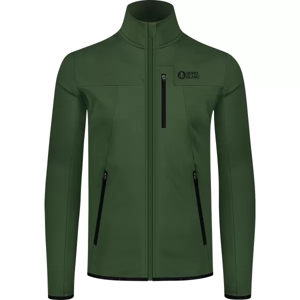  Мъжки суичър powerfleece NORDBLANC MORASS NBSFM8335 ЗЕЛЕНО 