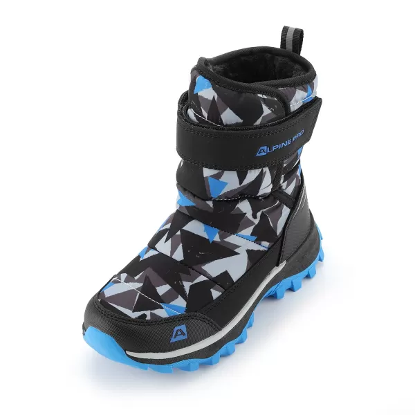  Детски зимни снежни човеци ALPINE PRO BERNO БРИЛЯНТНО СИНЬО 