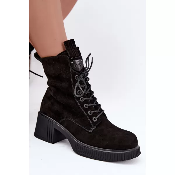  Дамски обувки VINCEZA 67009 ЧЕРЕН 