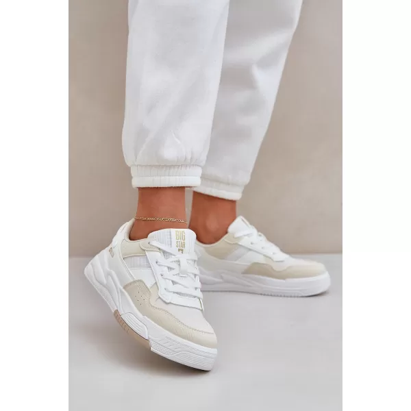  Дамски кецове BIG STAR SHOES OO274A155 БЯЛО 