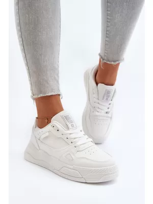 Дамски кецове BIG STAR SHOES NN274667 БЯЛО