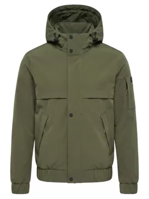 Мъжко яке OMBRE C586 МАСЛИНА