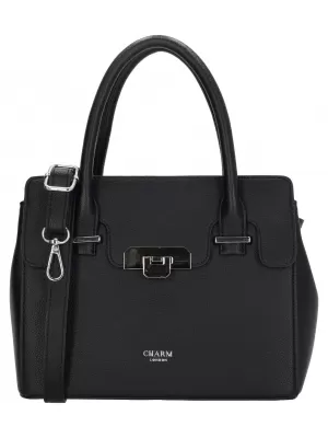Дамска чанта CHARM LONDON Soho W01436 Black ЧЕРЕН
