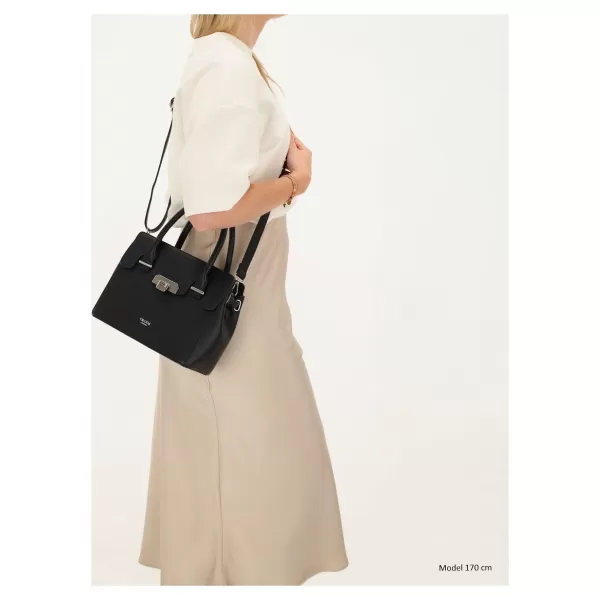  Дамска чанта CHARM LONDON Soho W01436 Black ЧЕРЕН 