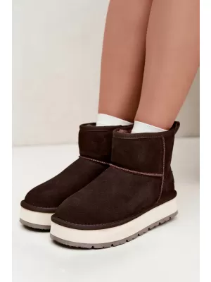 Дамски обувки BIG STAR SHOES UU274693 КАФЯВО/БЕЖОВО