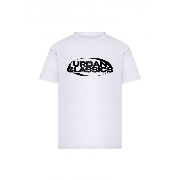  Мъжка тениска URBAN CLASSICS TB9050-00220 БЯЛО 
