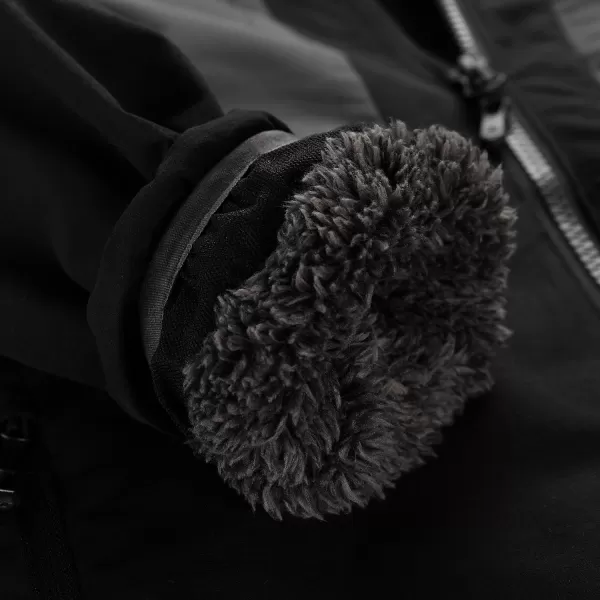  Детско яке ALPINE PRO TEMUNO ЧЕРЕН 