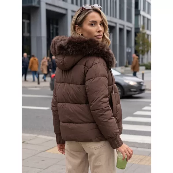  Дамско яке DSTREET TY5829 КАФЯВО 