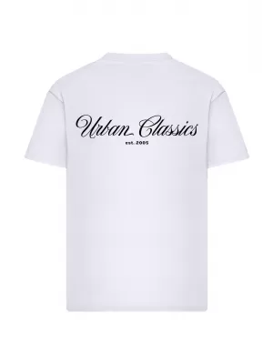 Мъжка тениска URBAN CLASSICS TB8757 БЯЛО