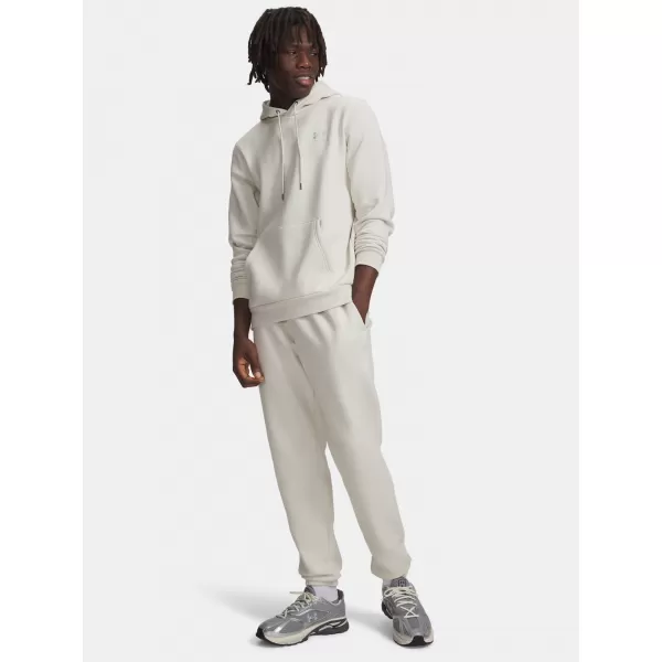  Мъжки спортен панталон UNDER ARMOUR ICON FLEECE JOGGER 1373882-110 БЯЛО 