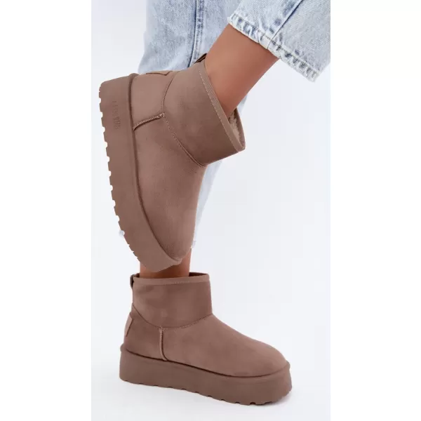  Дамски снежни човеци BIG STAR SHOES UU274224 БЕЖОВО 