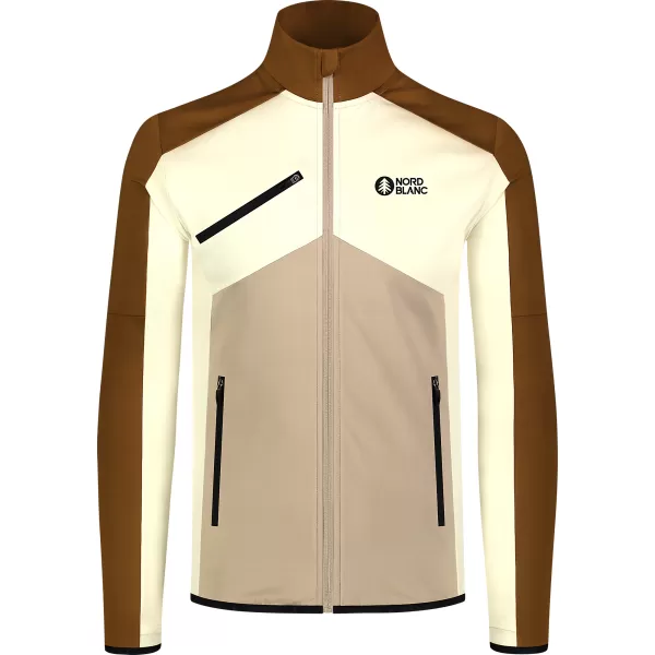  Мъжки суичър powerfleece NORDBLANC CUSP NBSFM8334 КАФЯВО 