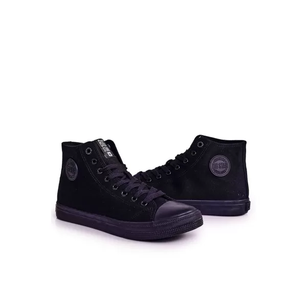  Мъжки кецове BIG STAR SHOES FF174550 ЧЕРЕН 