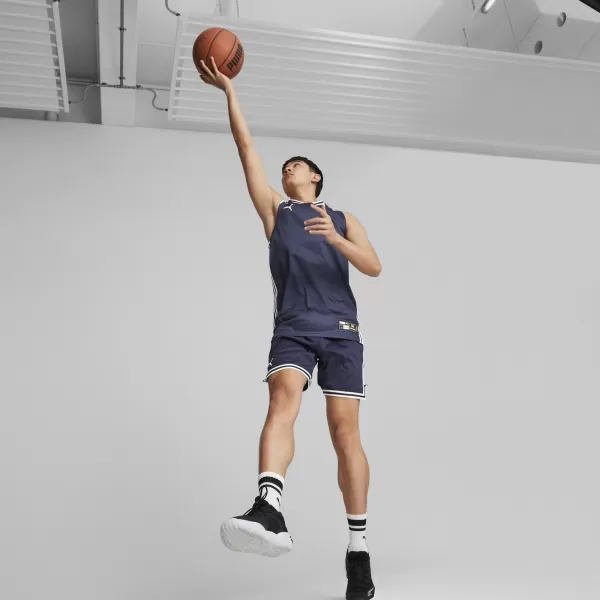  Мъжки шорти PUMA HOOPS TEAM GAME SHORT 676629-03 ПУМА ФЛОТ 