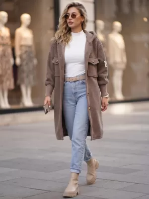 Дамско палто DSTREET NY0799 ФАНГО