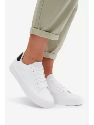 Дамски кецове BIG STAR SHOES TT274928 БЯЛО