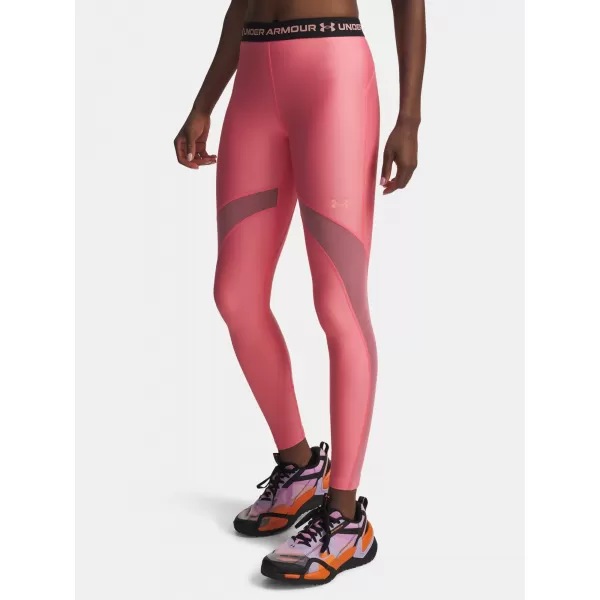 Дамски клин UNDER ARMOUR HEATGEAR MESH LEGGING 6010009-600 РОЗОВО 