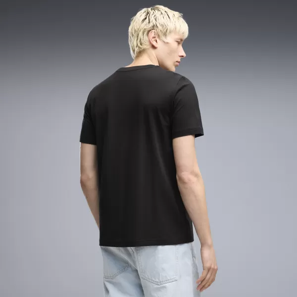  Мъжка тениска PUMA GRAPHICS BOX TEE 69436601 ПУМА ЧЕРНА 