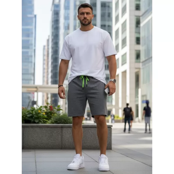  Мъжки шорти DSTREET SX2263 ТЪМНО СИВО 