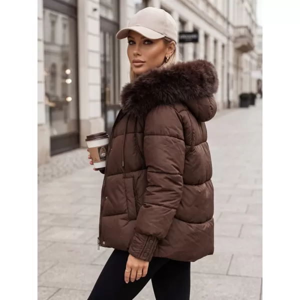  Дамско яке DSTREET TY5894 КАФЯВО 