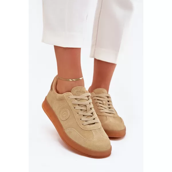  Дамски кецове BIG STAR SHOES RR274849 БЕЖОВО 
