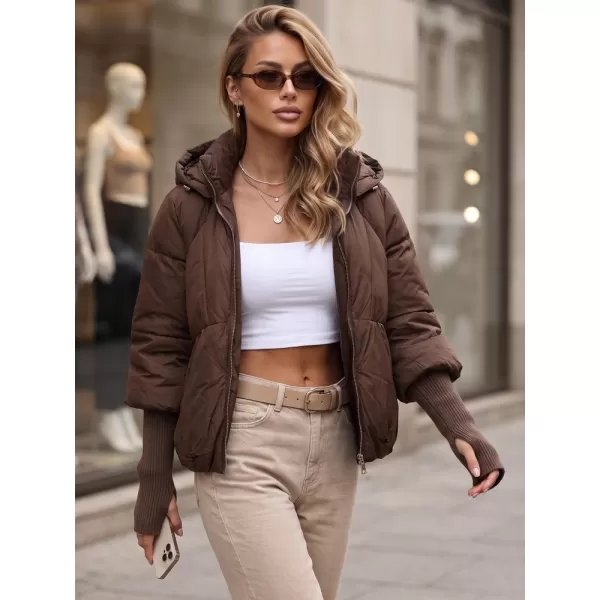  Дамско яке DSTREET TY5895 КАФЯВО 