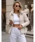 Дамско яке DSTREET TY5860 СВЕТЛО СИВО