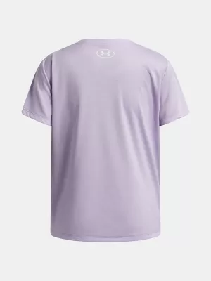 Тениска за момиче UNDER ARMOUR TECH TWIST WDMK LOGO SS 6007134-536 ЛИЛАВО