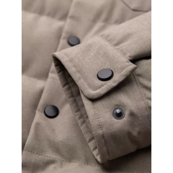  Мъжко ватирано яке OMBRE OM-JALP-0256 ЧЕРЕН 