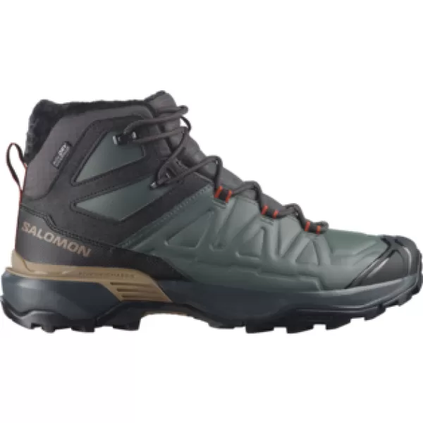  Мъжки обувки SALOMON X ULTRA SNOWPILOT WATERPROOF L49219500 АСФАЛТ/ГРАДСКИ ШИК/АРАБСКА ПОДПРАВКА 
