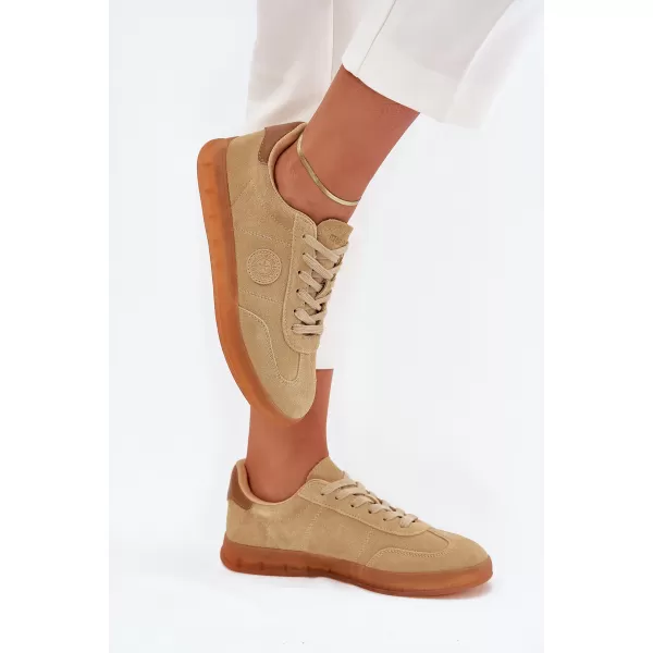 Дамски кецове BIG STAR SHOES RR274849 БЕЖОВО 
